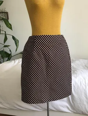Union Made Vintage Polka Dot Skirt thumbnail 1