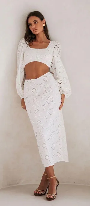 Sabo Skirt Set Skirt Crop Top & Skirt thumbnail 1
