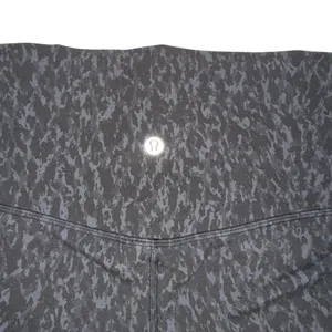 Lululemon Align High Rise Crop 23” in Leopard Camo Deep Coal Multi 6 thumbnail 7