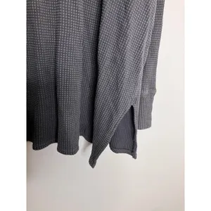 OFFLINE by Aerie Waffle Henley Women XL Gray Excellent Thumbhole 2162-1396 thumbnail 8