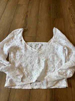 Free people lace long sleeve top  thumbnail 3