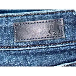 Abercrombie & Fitch Harper Low Rise Skinny Boot Cut Blue Denim Jeans Size 25 0 R thumbnail 4