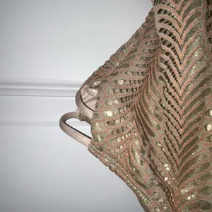Cosita Linda Beachwear Metallic One Piece Swimsuit Size S thumbnail 3