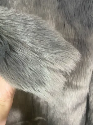 Forever 21 Exclusive Faux Fur Gray Women's Jacket thumbnail 11
