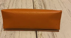 Tory Burch Orange Glasses Sunglasses Case thumbnail 3