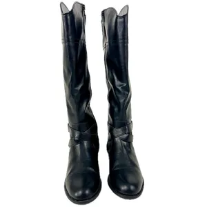 NIB - St. John’s Bay Black Riding Boots | Tall Classic Everyday Boots | Size 8.5 thumbnail 4