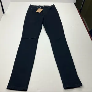 Reformation High And Skinny Jean Faded Black Destroyed Denim Womens Size‎ 27 NEW thumbnail 1