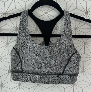 Lululemon Strappy Back Crackle Print Bra thumbnail 1