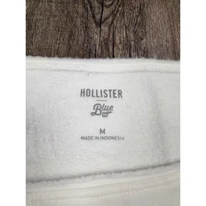 Hollister x Blue 84 Off Shoulder NWT University of Miami Sweatshirt Off-White M thumbnail 3