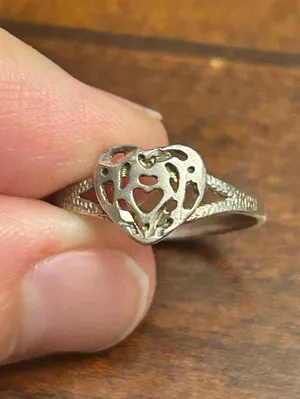 ring band 925 sterling silver size 6 1.17g g37 thumbnail 1