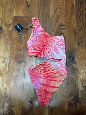 SKATIE Nicole Makaha One Piece Swimsuit Pink / Orange XS thumbnail 4
