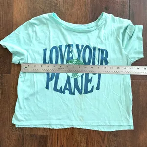 FREEZE Love Your Planet graphic tee shirt, size L thumbnail 3