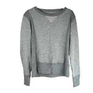 Madewell Hometeam Crewneck Sweater Size S Gray Colorblock Pullover‎ Knit Cotton thumbnail 4