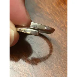 Ring band silver plated size 6.25 2.25g thumbnail 5