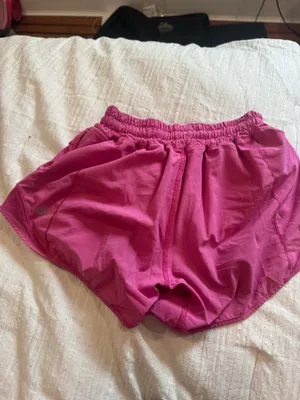 Pink Lululemon Hotty Hot Shorts thumbnail 2