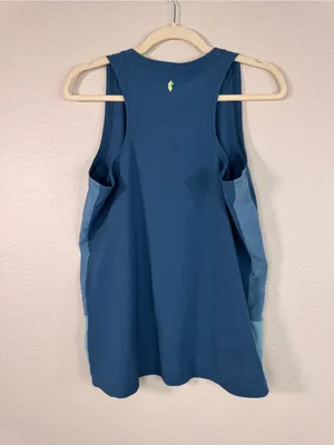 Cotopaxi Blue Teal Muscle Tee Shirt Womens M Casual Athletic Gorpcore Tank thumbnail 2