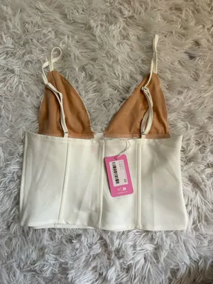White Edikted Lace Top thumbnail 3