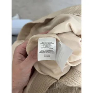 JONES NEW YORK Women Beige Cotton Sheath Dress Size 10‎ Textured Classic capsule thumbnail 4