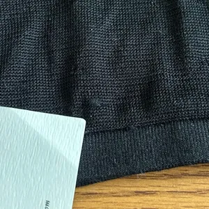 KHAITE Vara Bralette Black 100% Silk Knit Size Large NWT FLAWED** thumbnail 7