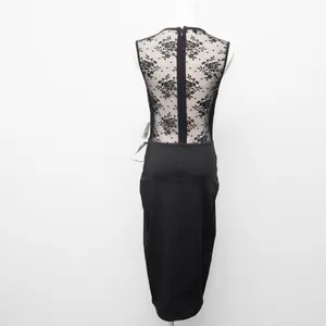 Bebe Sleeveless Lace Midi‎ Dress thumbnail 3