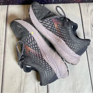 Brooks Adrenaline GTS 21 Running Shoes Grey/Lilac Women Sz 8.5 D‎ Indoor/Outdoor thumbnail 5