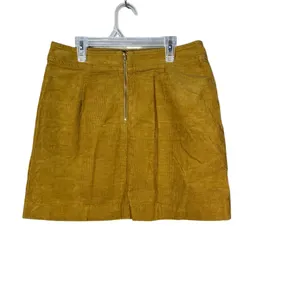 J.Crew Mercantile Tan Corduroy Mini Length Aline Skirt Womens Size 6‎ thumbnail 4