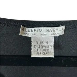 Alberto Makali Y2K Whimsigoth Sheer Moody‎ Witchy Sequin Asymmetric Top Medium thumbnail 3