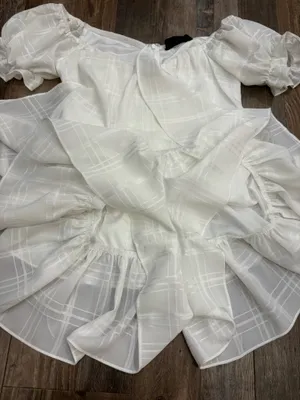 Graduation Dress White thumbnail 4