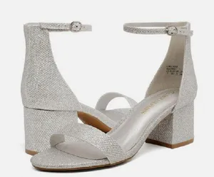 (Size 7) Ankle Strap Sandals w/Low Block Heels (Brand New) thumbnail 2