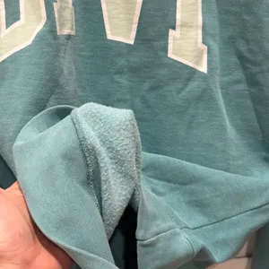 Divi Sweatshirt Women Small‎ Teal Green Varsity Logo Crew Neck Pullover thumbnail 4