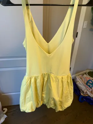 Zara Mixed Balloon Mini Dress thumbnail 3