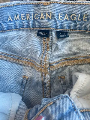 American Eagle Super High Rise Straight Jeans thumbnail 6