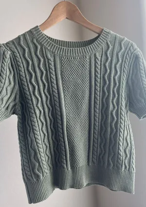 Sweater Green Size M thumbnail 1
