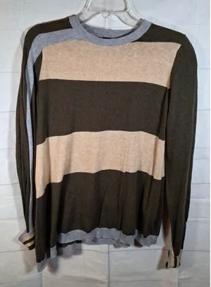 Henny & Paulie Women's Sweater Long Sleeve Stripes Multicolor Size‎ S thumbnail 1