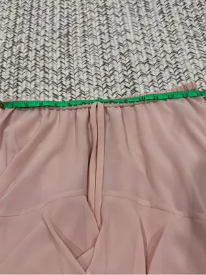 NWT BCBG MaxAzria Bare Pink Ruffle Skirt thumbnail 10
