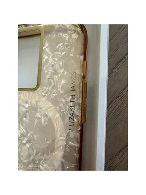 Elizabeth James Pink Marble iPhone 14 Pro Phone Case thumbnail 3