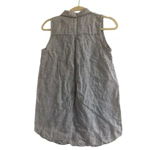 ✨Garnet Hill Easy Linen Button-Down Striped Sz 2 Tank✨ thumbnail 6