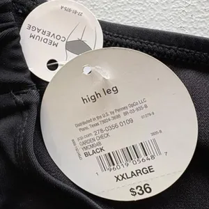 Jcpenney Women's Black Bikini-and-tankini-bottoms thumbnail 3