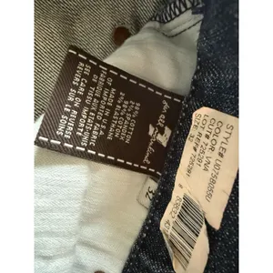 7‎ Seven For All Mankind Jeans Women 32 Bootcut Blue Western USA Made Y2K NEW thumbnail 5