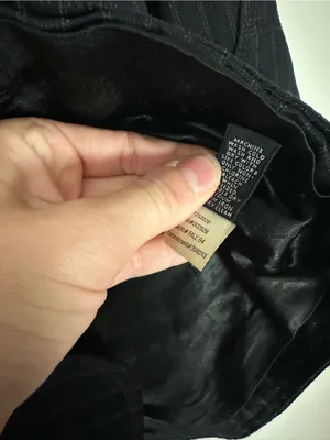 Banana Republic Y2K moto blazer jacket navy small thumbnail 5