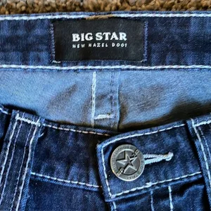 Big Star Hazel Boot Cut Jeans Dark Wash size 30 SHORT thumbnail 3