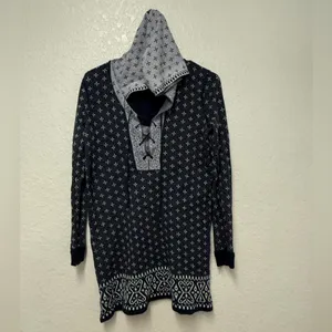 FREE PEOPLE Intimately Navy Pullover Size Small thumbnail 14