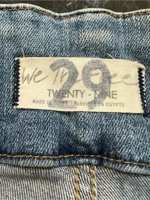 Free‎ People We The Free Jayde Flare Jeans in Sunburst Blue Size 29 thumbnail 11