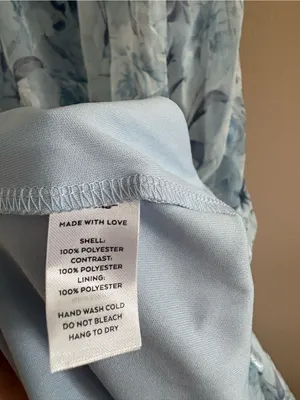 Lulus Special Moment Light Blue Floral Strapless Bustier Maxi Dress Size Large thumbnail 10