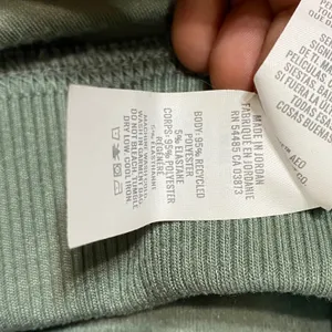 Aerie Real Good Olive Green Velour Joggers XL Relaxed Lounge Pants Drawstring thumbnail 5