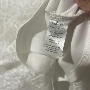 Lulus Today’s Your Day Lace MIDI Dress Sz L New with Tags Shower Bride Summer thumbnail 14