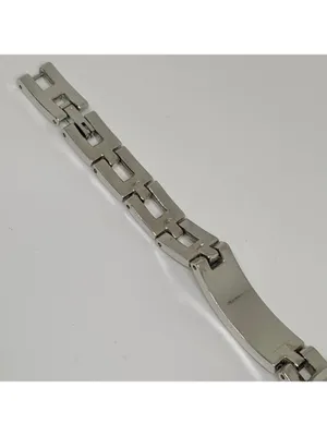 FMD silver tone women watch 22mm crystals quartz analog up to 7.5” running thumbnail 7