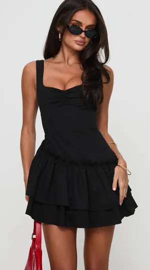 Princess Polly - Shantelle Romper Black thumbnail 1