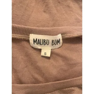 Malibu Bum Tan Ribbed‎ V-Neck Long Sleeve Shirt thumbnail 3