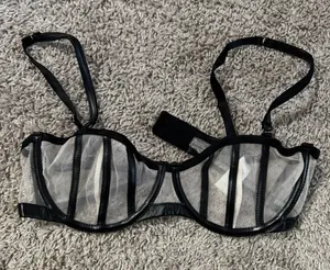 Dolls Kill Mesh Bralette thumbnail 1